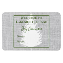 Woven Tree Airbnb Ferien Rental Wifi Magnet