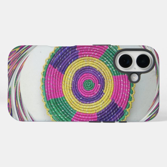 Woven Whirl Art Print Case-Mate iPhone Hülle (Rückseite (Horizontal))