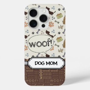 WOVON! Hund Lover - Welpen Muster personalisiert Case-Mate iPhone Hülle