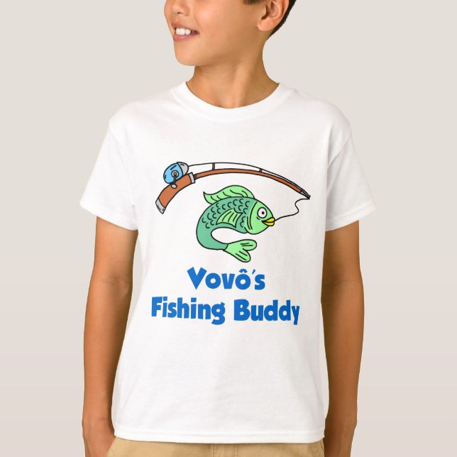 Wovos Fischbuddy T-Shirt (Vorderseite)