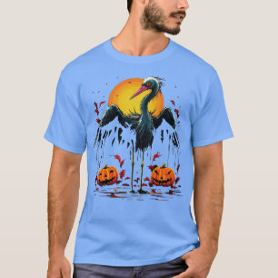 Wow Crane Halloween T-Shirt