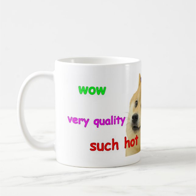 WOW, Doge-Tasse Tasse (Links)