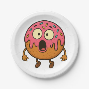Wow Donuts Pappteller