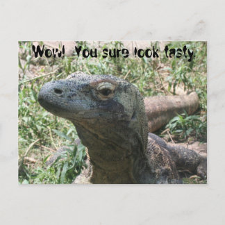 Wow! Du siehst wirklich lecker aus. Postkarte