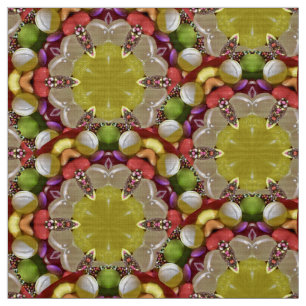 WOW ~EASTER CANDY! ~ Gelbes, weißes Rot ~ Stoff