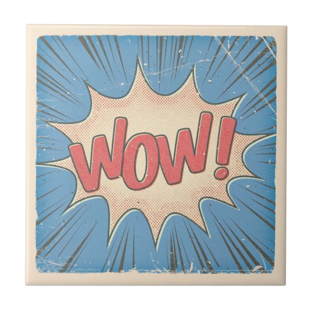 Wow! Fliese (Vorderseite)