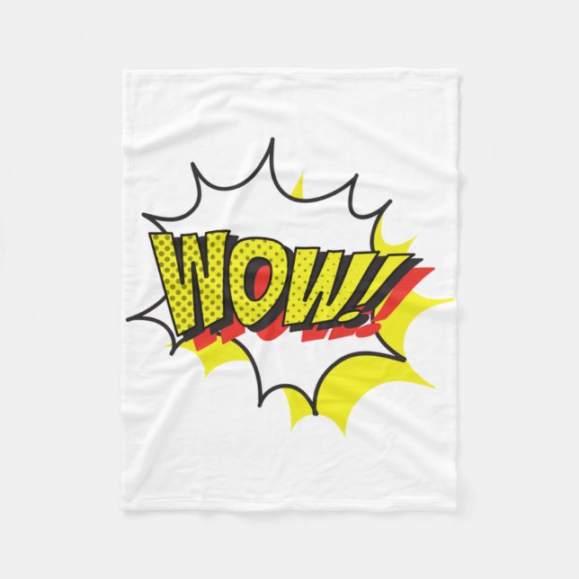 Wow free day Classic Fleecedecke (Vorderseite)