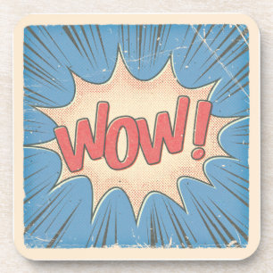 Wow! Getränkeuntersetzer