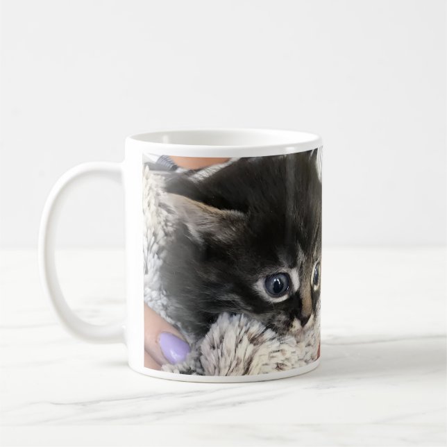 Wow, ich bewundere dich! Katzen-Kaffeetasse Kaffeetasse (Links)