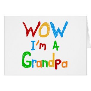 WOW Ich bin ein Großvater T - Shirt und Geschenke