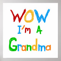 WOW ich bin Oma T - Shirt und Geschenke