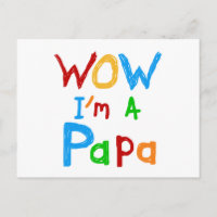 Wow ich bin Papa Tshirts und GIfts