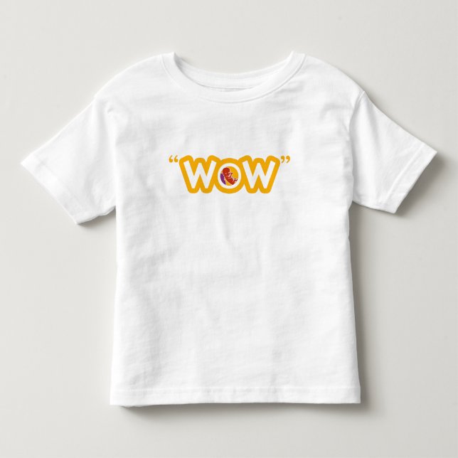 "Wow-" Kleinkind-T - Shirt (Vorderseite)