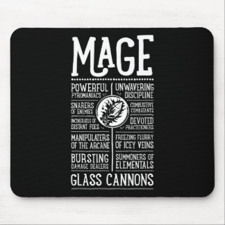 Wow Magier Rollenspiel-Gamer Mousepad