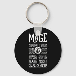 Wow Magier Rollenspiel-Gamer Schlüsselanhänger