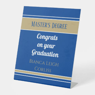 Wow! Master-Grad-Brauch Sockelschild