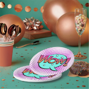Wow Party Pappteller