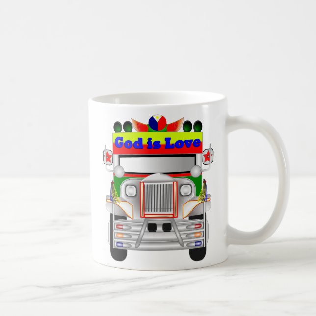 Wow Philippinen jeepney Tasse (Rechts)