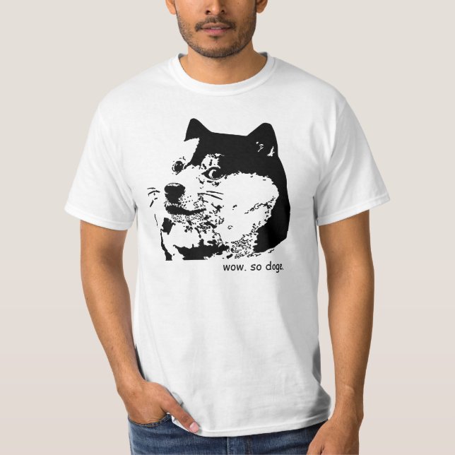 Wow. Solcher T - Shirt. So shibe Doge. T-Shirt (Vorderseite)