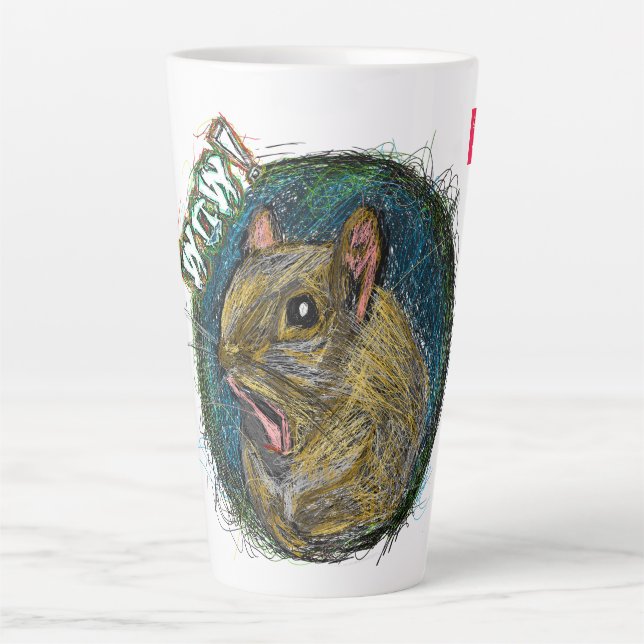 "WOW" SQUIRREL MILCHTASSE (Vorderseite)