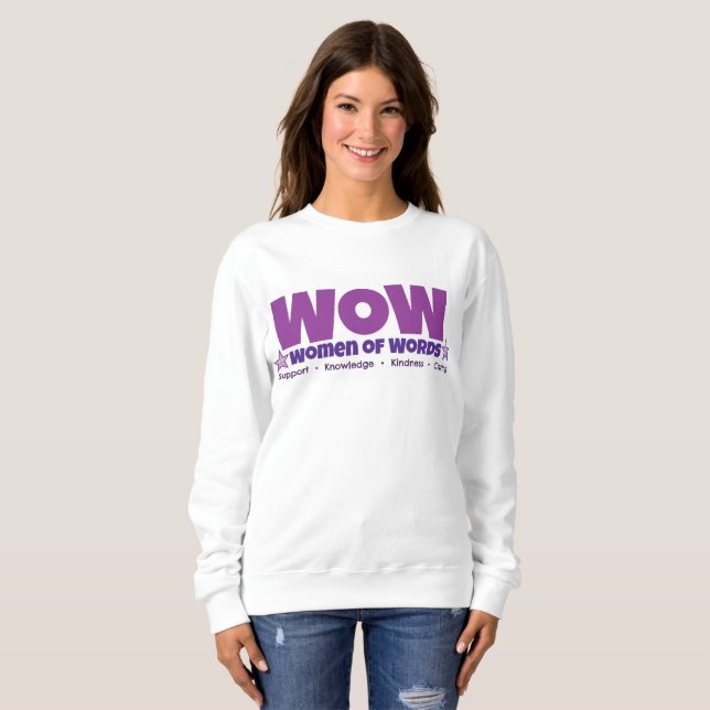 Wow-Sweatshirt Sweatshirt (Vorne ganz)