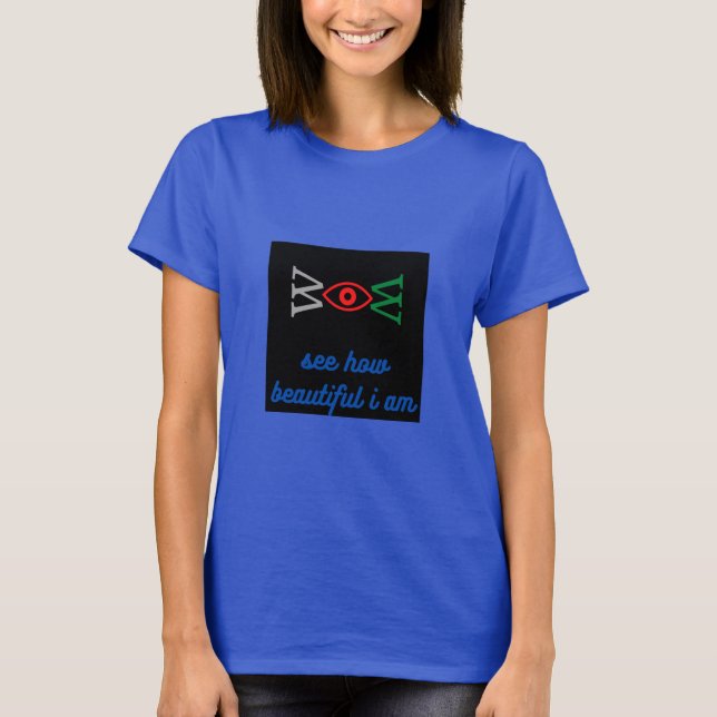 Wow T-Shirt (Vorderseite)