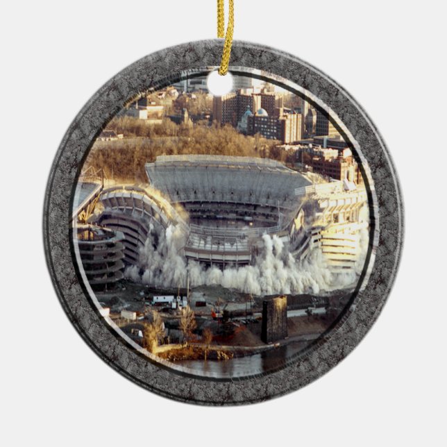 WOW Three Rivers Stadium-Ornament-2 Seite Keramik Ornament (Vorne)