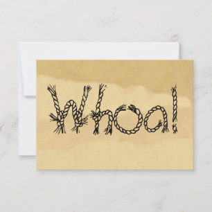 Wow! Western-Party Einladungen