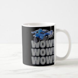 Wow! Wow! Wow! Rocket-Fußballspiel Kaffeetasse