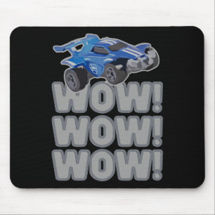 Wow! Wow! Wow! Rocket Soccer Spiel Mousepad