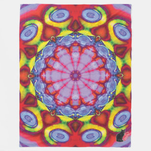 Wowzer Kaleidoscope Fleece Blanket