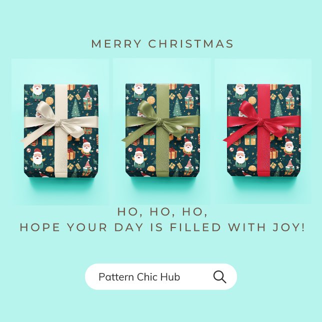 WP01 Weihnachtsbaum Geschenkboxen Grün Geschenkpapier (Von Creator hochgeladen)