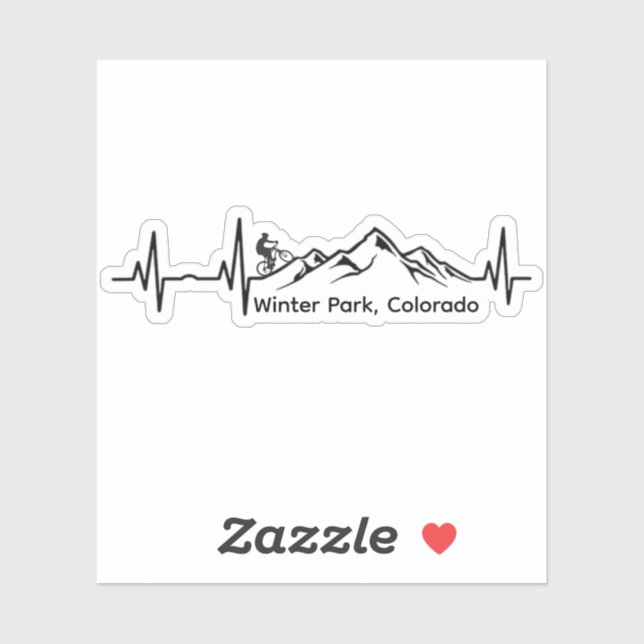 WP MTB Vinyl Sticker (Blatt)