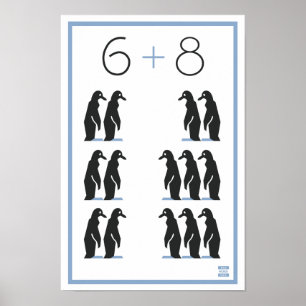 WPA 6+8 Pinguine! Poster