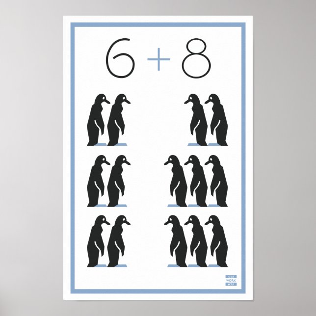 WPA 6+8 Pinguine! Poster (Vorne)