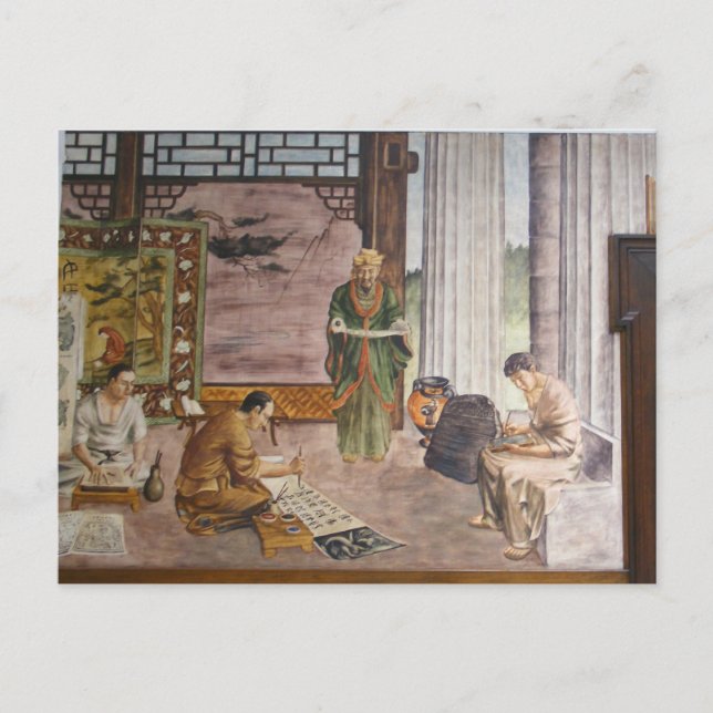 WPA Murals 3 ~ Postkarte (Vorderseite)