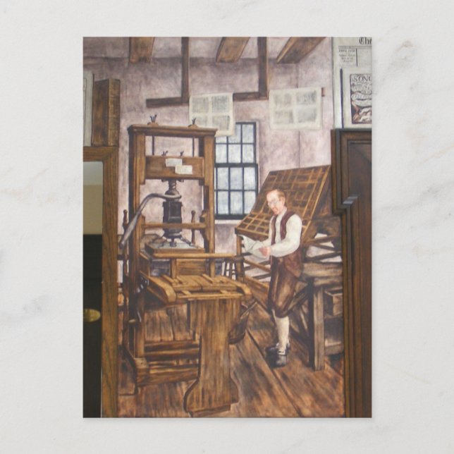 WPA Murals 6 ~ Postkarte (Vorderseite)