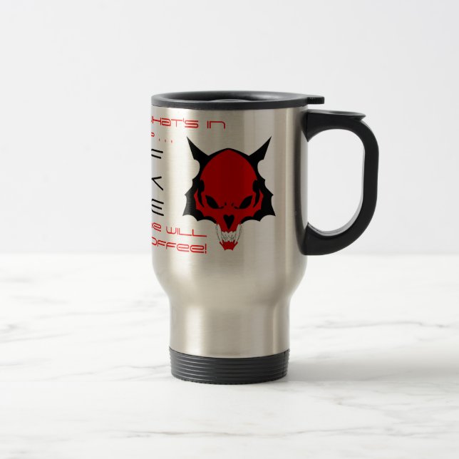 WPE Stahl-Tasse Reisebecher (Rechts)