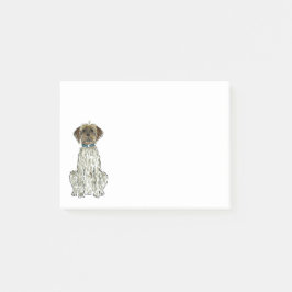WPG Drahthaar Pointing Griffon Dog Post-it Notes Post-it Klebezettel