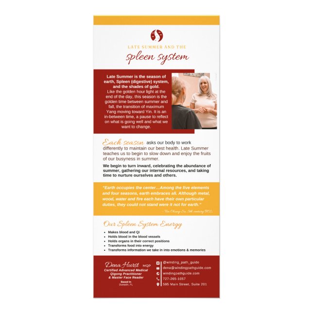 WPG LATE SOMMER RACK CARD WERBEKARTE (Vorne)