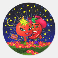 WQ STICKERS: Saucy Tomato & Scott Hot Pepper