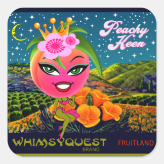 WQ Toys STICKER LG: Prinzessin Peachy Keen