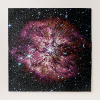 WR 124 Star & Nebula | Helle Sterne | JWST Puzzle