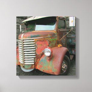 Wrack 1947 des Diamant-T Leinwanddruck