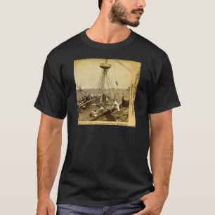 Wrack der U.S.S. Maine Taucher kommen Vintage T-Shirt