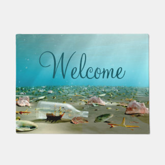 Wrack-in-Bottle-Doormat Fußmatte