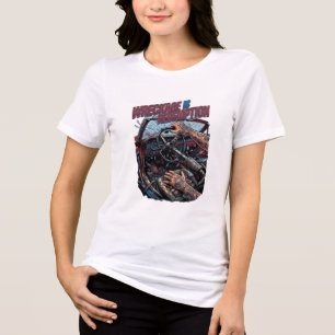 Wrack ist Erlösung Cybernetic Auto Wrack Grafik Tri-Blend Shirt