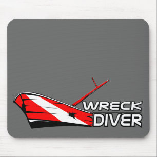 Wrack-Taucher Mousepad