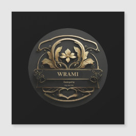 Wrami Logo, Designed by Kay Uwe Rott Magnetkarte