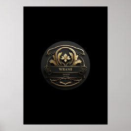 Wrami Logo, Designed by Kay Uwe Rott Poster